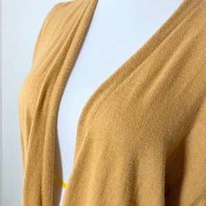 Gap, Xl gold open front cardigan